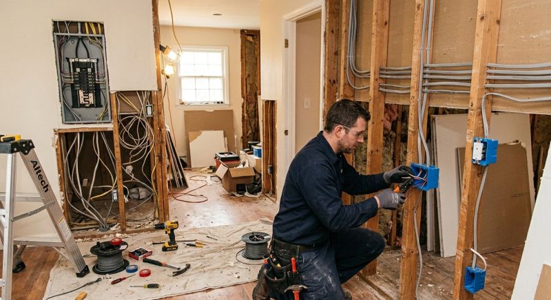New Construction Wiring in Alpharetta, GA