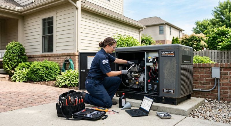 Residential Generator Service in Conroe, TX