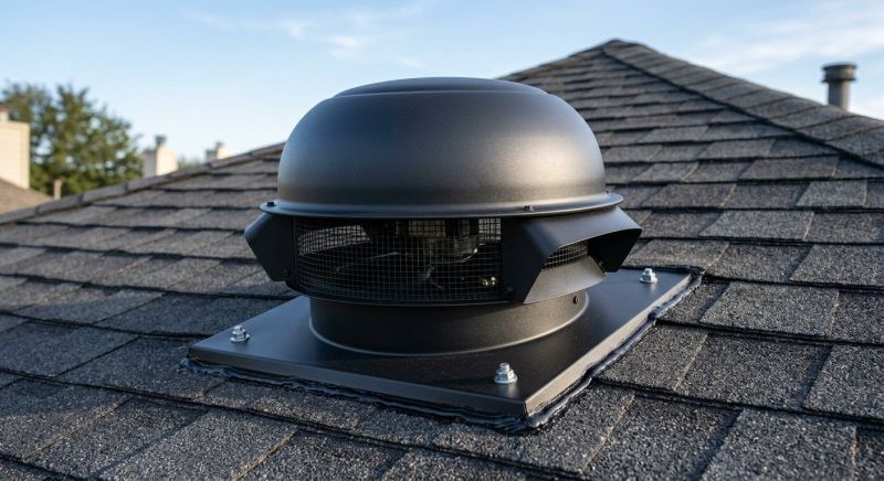 Solar Exhaust Fan Installation in Heber City, UT